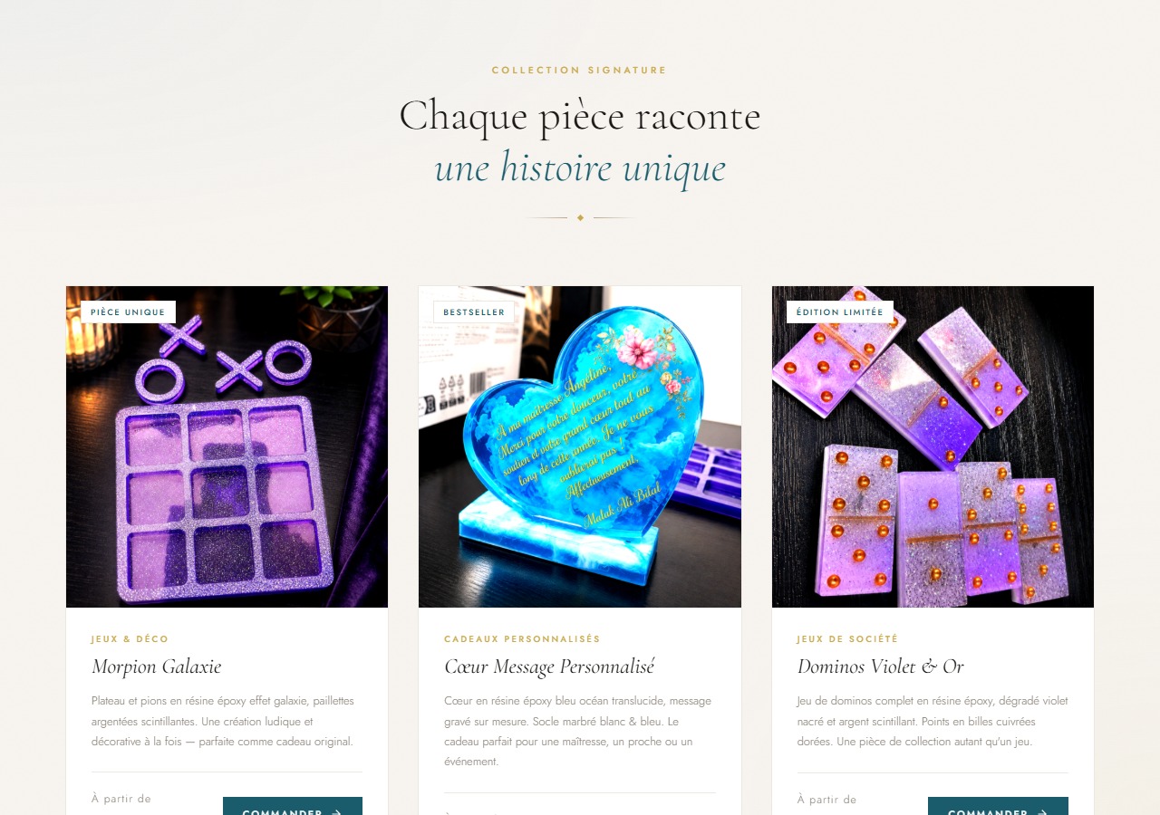 Résines Luxeux